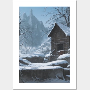 Neverwinter Outskirts - Wintertime on the Sword Coast Posters and Art